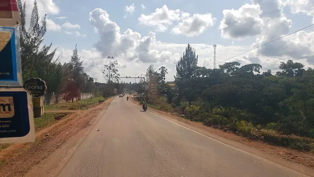 A modern Ugandan road
